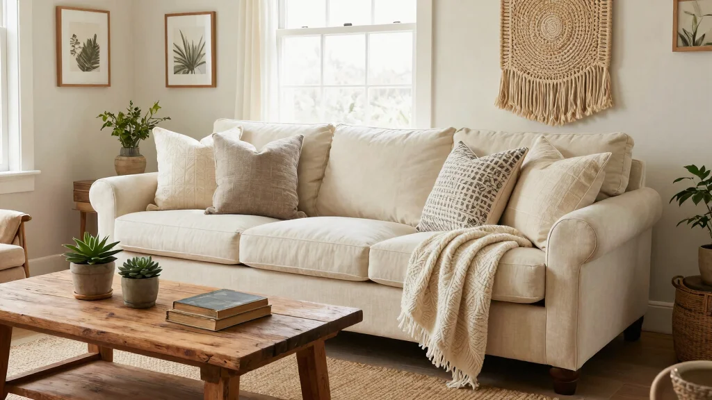 10 Best Farmhouse Sofas for a Cozy, Family-Friendly Living Room
