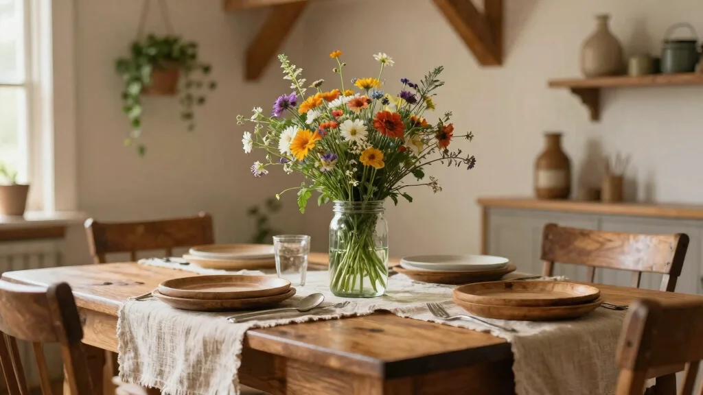 10 Farmhouse Dining Room Table Decor Ideas for Daily Use