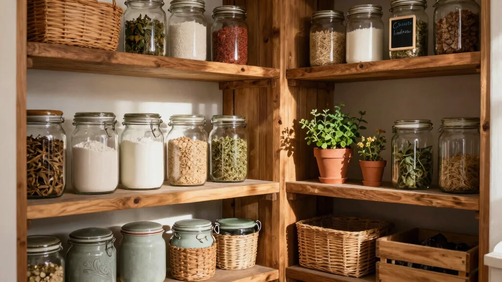 10 Farmhouse Pantry Decor Ideas That Are Also Functional