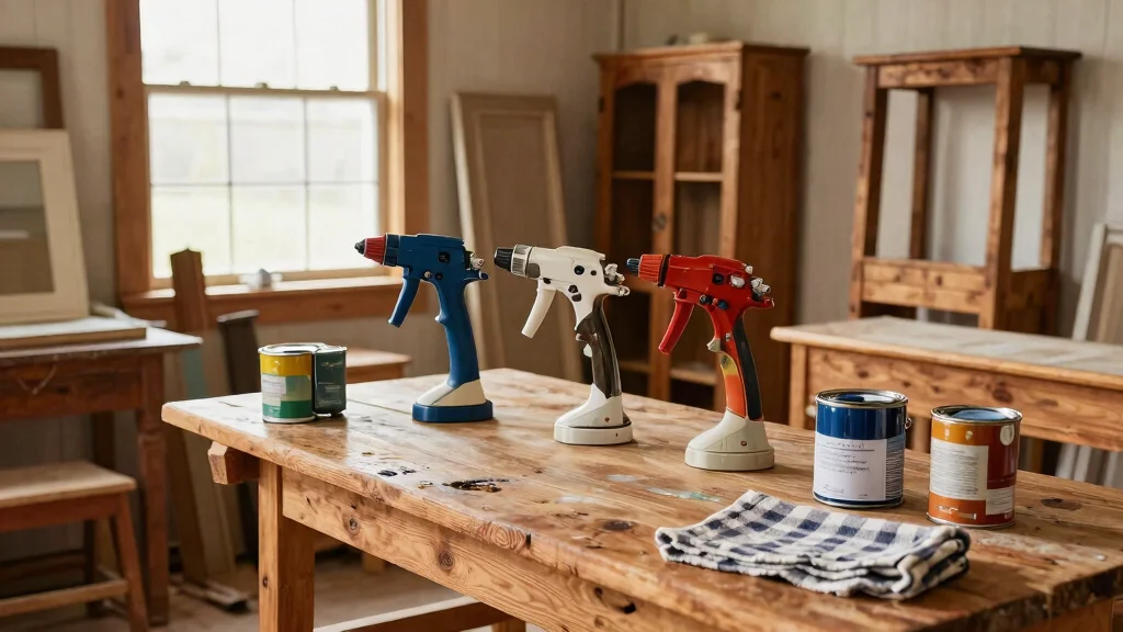 7 Best Paint Sprayers for Farmhouse Furniture Projects
