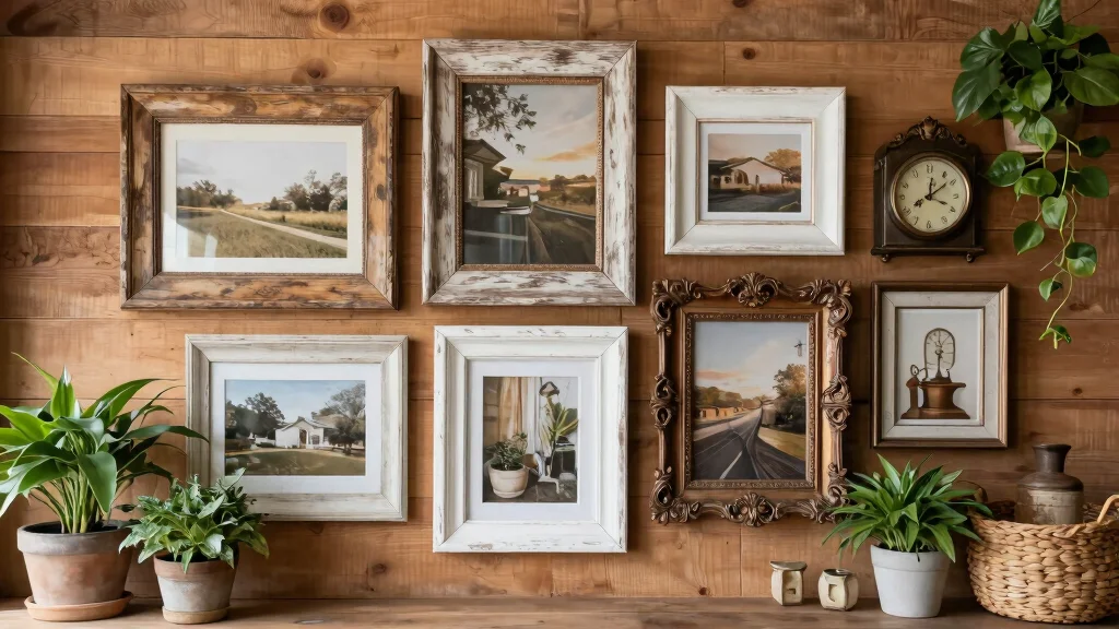 7 Best Picture Frames for a Farmhouse Gallery Wall