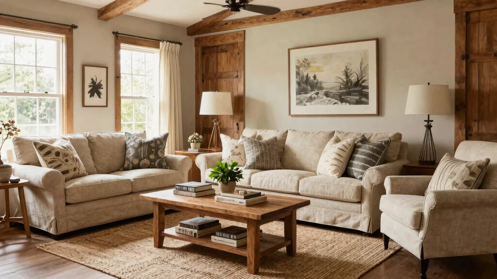 7 Cozy Farmhouse Living Room Layout Ideas for Any Size Room