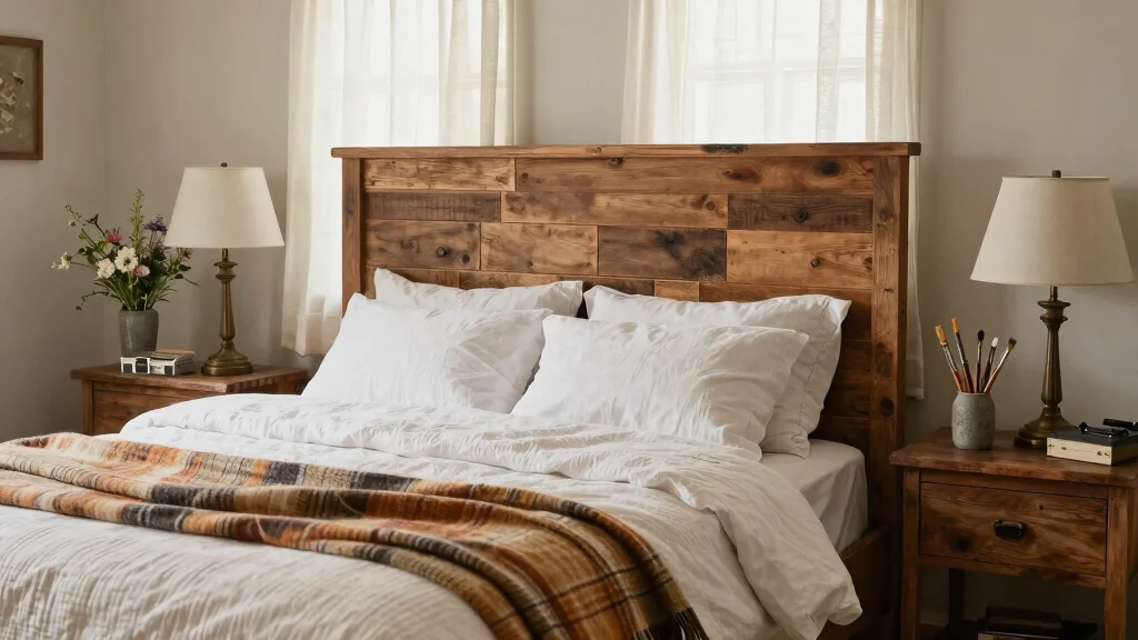 7 Farmhouse Headboard Ideas to Anchor Your Bed