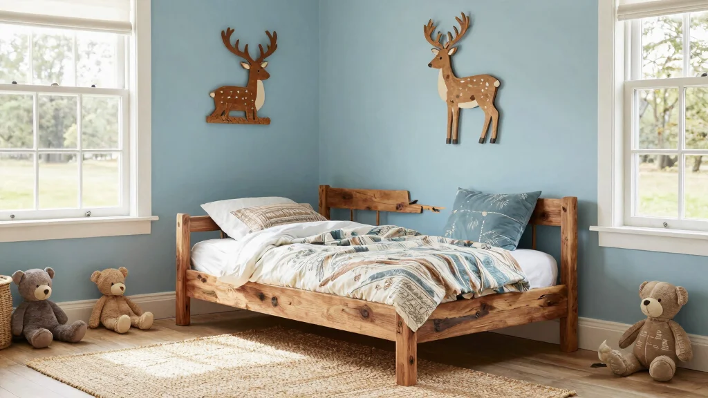 7 Farmhouse Toddler Room Ideas for Big-Kid Beds