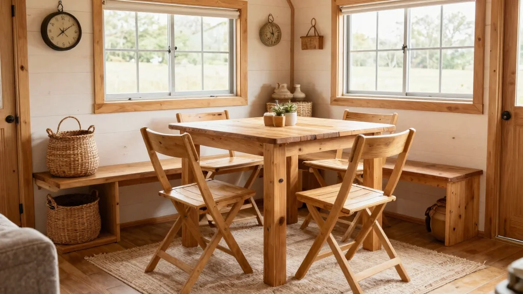 7 Space-Saving Farmhouse Furniture Ideas for Tiny Homes