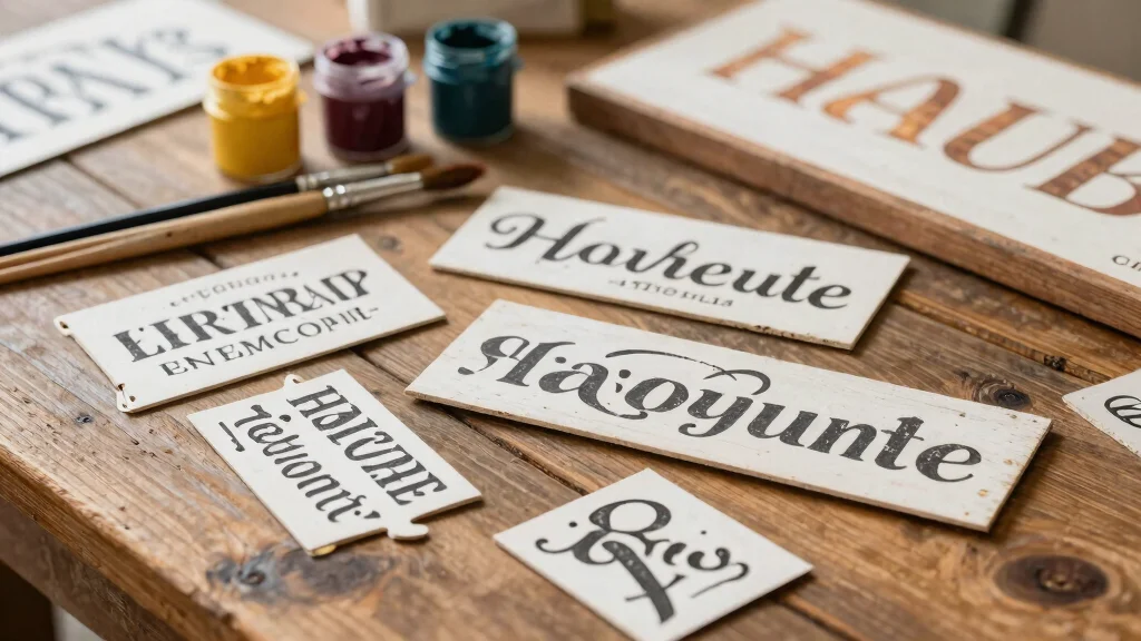 8 Best Stencils for DIY Farmhouse Signs