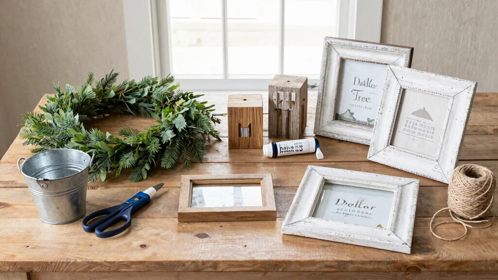 8 Dollar Tree Farmhouse Decor Ideas