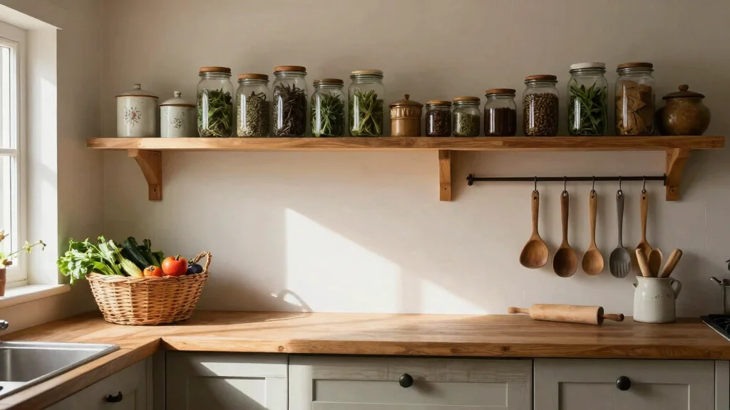 8 Farmhouse Kitchen Organization Ideas for a Tidy Space