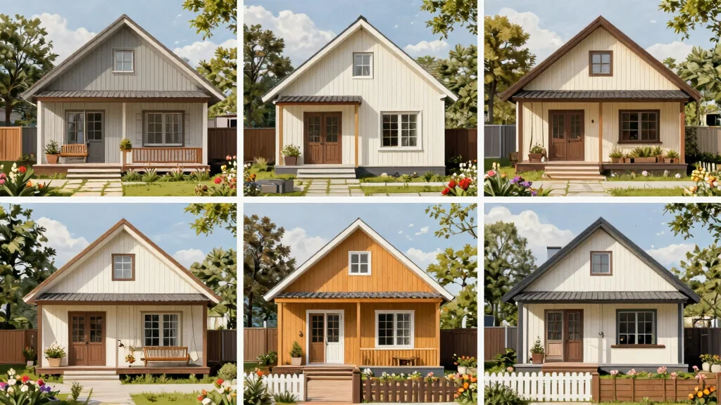 9 Modern Farmhouse Exterior Color Schemes for Small Spaces