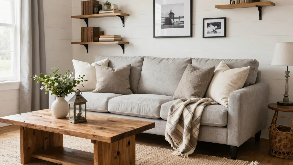 9 Modern Farmhouse Living Room Ideas for a Cozy Home