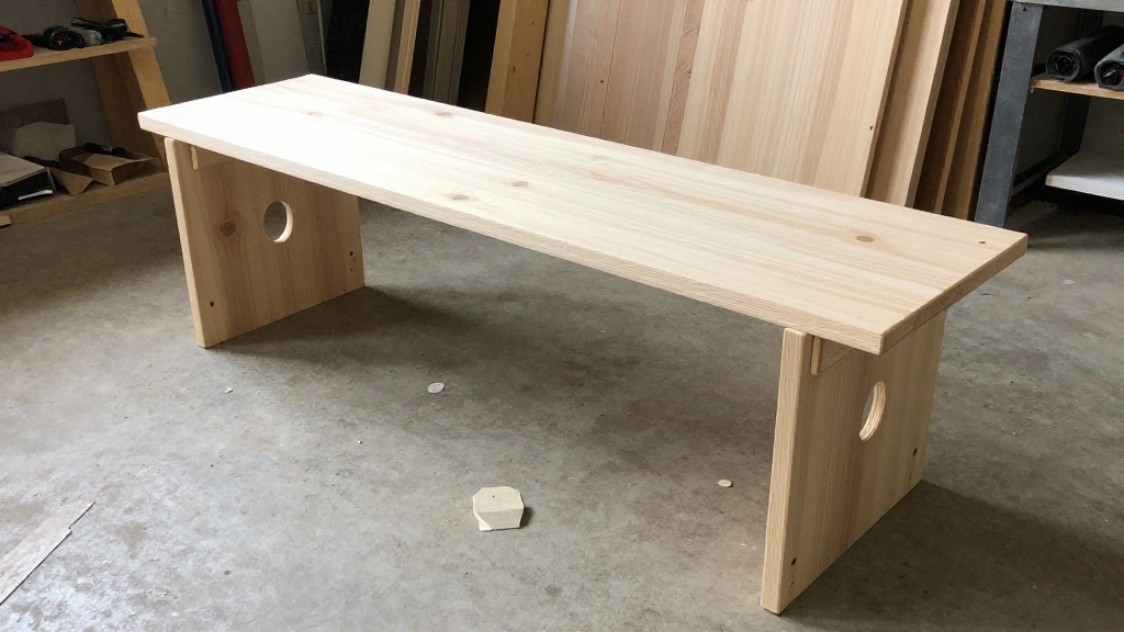 How to Build a DIY Farmhouse Mudroom Bench