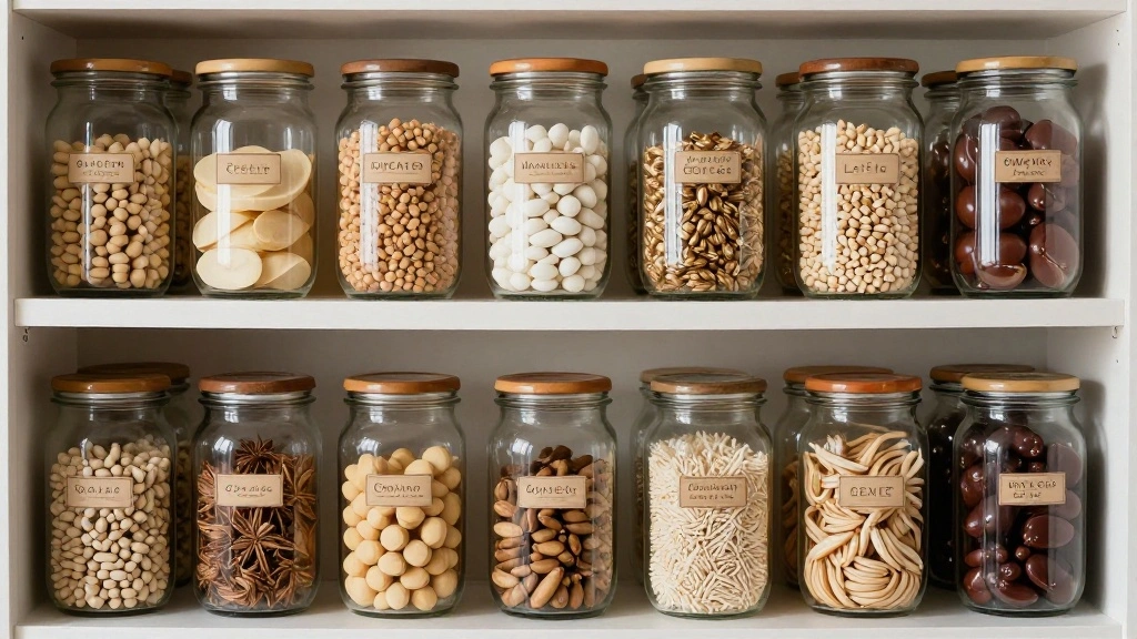 How to Decant Pantry Items for a Cohesive Farmhouse Look