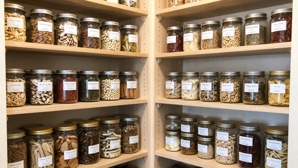 How to Label Farmhouse Pantry Jars and Containers