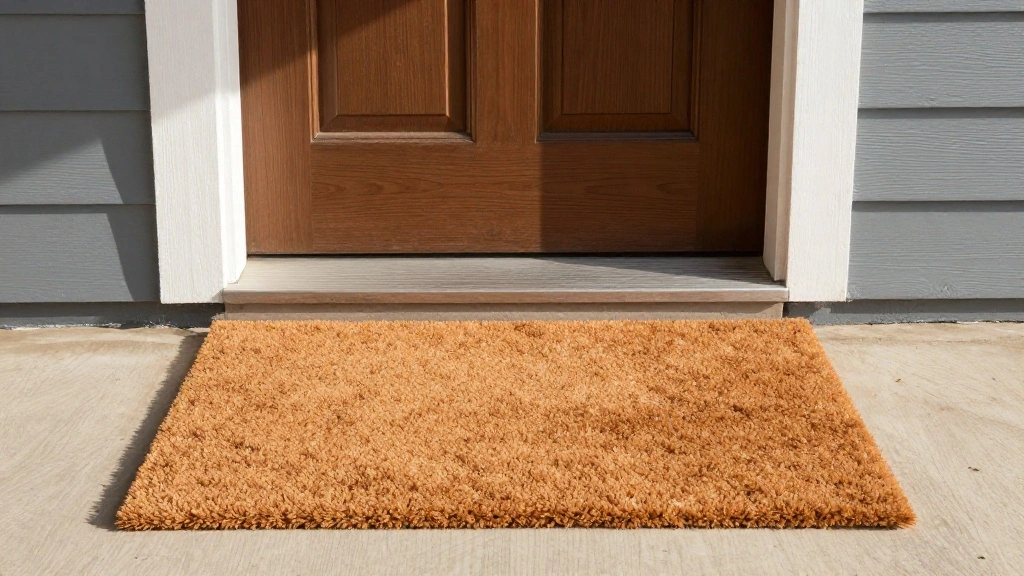 How to Layer Doormats for a Farmhouse Front Door
