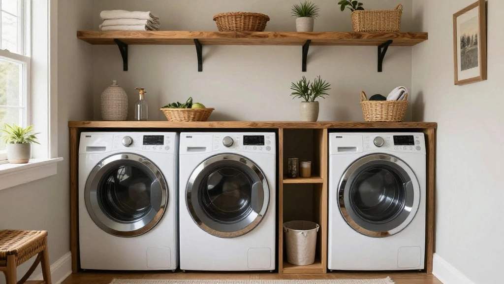 How to Organize a Farmhouse Laundry Room