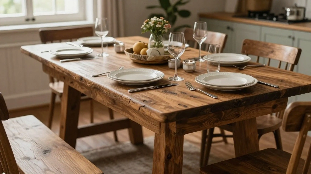 How to Set a Farmhouse Table for a Dinner Party
