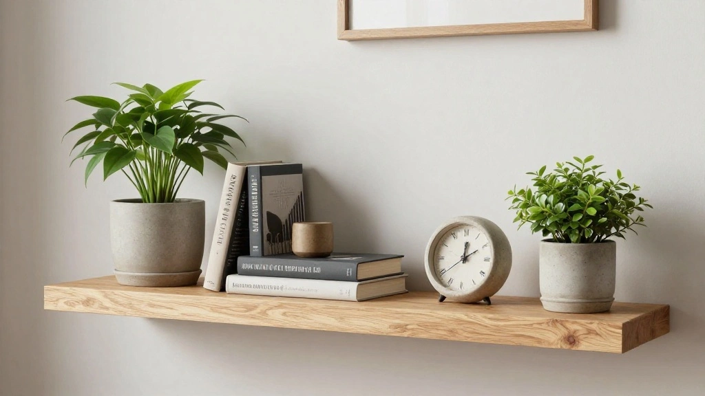 How to Style Floating Shelves with Farmhouse Decor