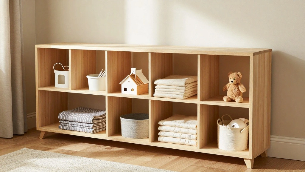 How to Style a Farmhouse Crib and Nursery Shelves