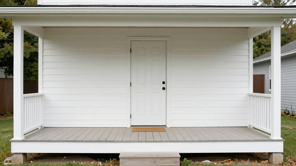 How to Transform a Plain Front Porch with Farmhouse Style